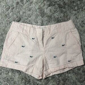 Vineyard Vines Pink Striped Women's Shorts